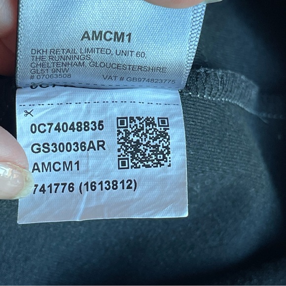 Superdry Sport Core Tech Funnel Hoodie Gray and Black Vented Size 10 Sporty - Picture 13 of 16